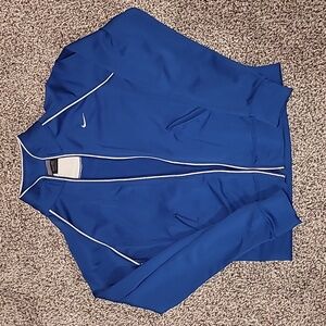 Women's small Blue Nike fitted Jacket.